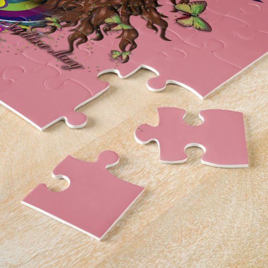 Dames Fantasy Mode Legpuzzel (Zijkant)