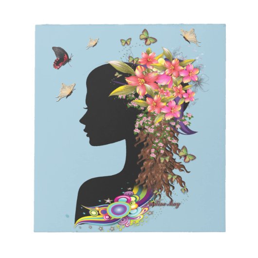 Dames Fantasy Mode Notitieblok (Voorkant)