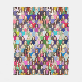dames & feministen 2025 editie fleece deken