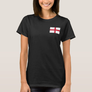 Dames Fleece Jogger met vlag van Engeland T-shirt