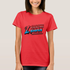 DAMES FOCUS LESSEN LEREN T-SHIRT