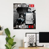Dames! Gebruik je stem! Ongedateerd Poster (Thuiskantoor)