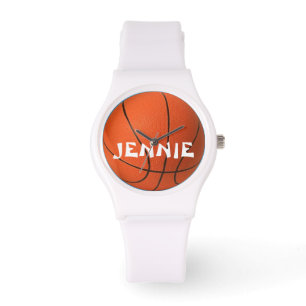Dames Gepersonaliseerde Sportieve Basketbal Horlog Horloge