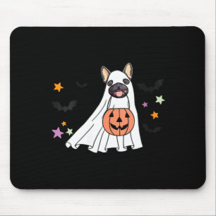 Dames Ghost Zwart Franse Bulldog Boo Hond Liefhebb Muismat