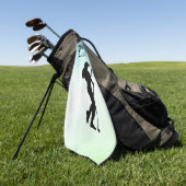 Dames Golf Groen Golfhanddoek (Groen)