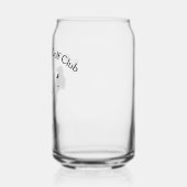 Dames Golf Hole in één persoon Blikvorm Glas (Links)