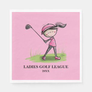Dames Golf League Servet