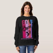 Dames GOLF QUEEN Aangepaste Naam Trui (Voorkant volledig)