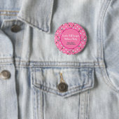 Dames Golfcompetitie Knop Ronde Button 5,7 Cm (In situ)