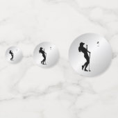 Dames Golfer Confetti (Voorkanten)