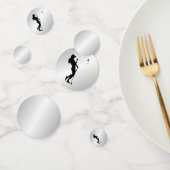 Dames Golfer Confetti (Groep)