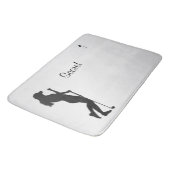 Dames Golfer Personal Badmat (Gekanteld)