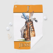 Dames Golfhanddoek Gepersonaliseerd (Insitu)