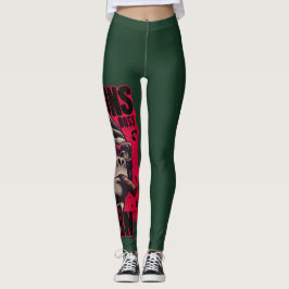 Dames Gorilla Baas Lessen Leren Leggings