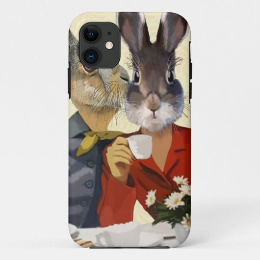 Dames Gossiping 2 Case-Mate iPhone Case (Achterkant)