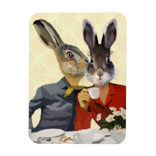 Dames Gossiping Magneet