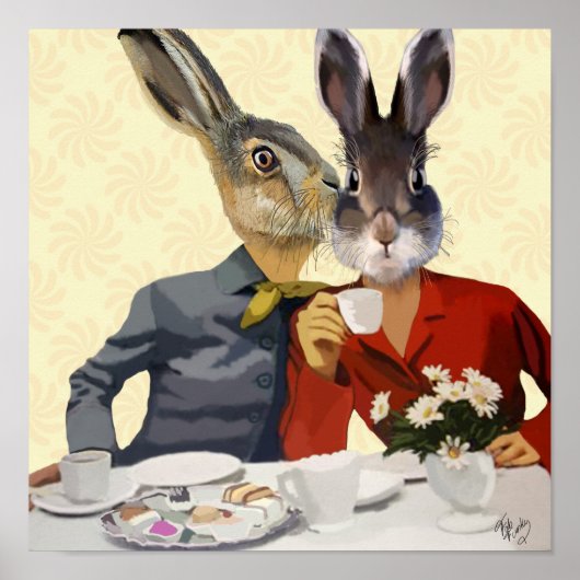 Dames Gossiping Poster (Voorkant)