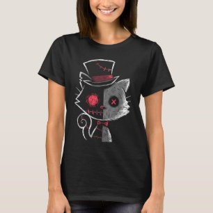 Dames Goth Zomer Grafisch Harajuku Gotische Grieze T-shirt