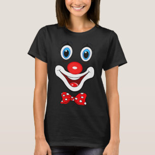 Dames grappige clown kostuums voor kinderen carnav t-shirt