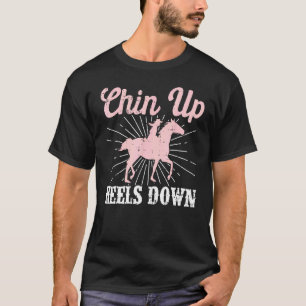 Dames Grappige Paard Liefhebber Equestrian Paardri T-shirt