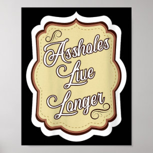 Dames Grappige Sarcastische Humor Sarkasme Citaat Poster