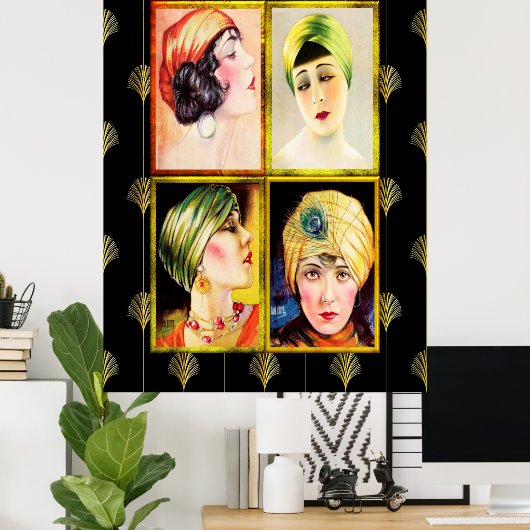 Dames Hal Phyff Art Déco 1926 (Bureau à domicile)