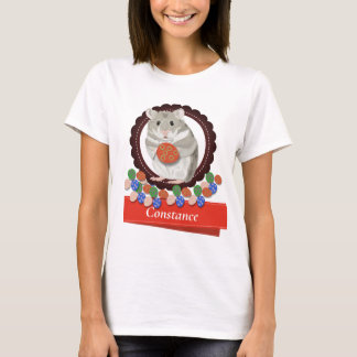 Dames Hamster Pasen T-shirt