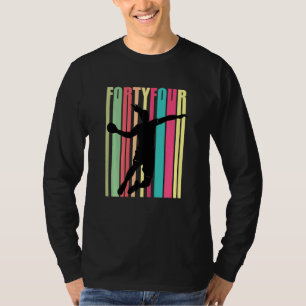 Dames Handbal 44e verjaardag Dames Speler Team Mo T-shirt