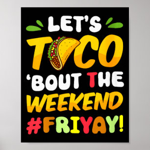 Dames Happy Friday Vrij Yay Leraar School Meme V- Poster