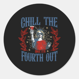 Dames Heren 4 juli Chillen sinds vierde Ronde Sticker