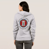 Dames hoodie jack (Achterkant volledig)