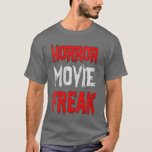Dames Horrorfilm Fan Grappige Horrorfilm Freak V T-shirt