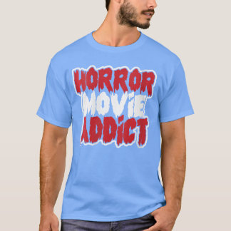 Dames Horrorfilmverslaafde Dappere Horrorfanatieke T-shirt