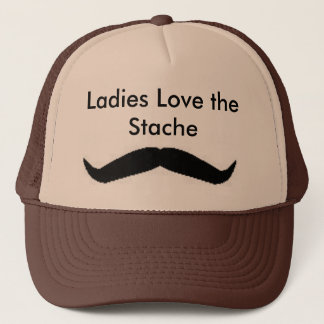 Dames houden van het Stache-Pet Trucker Pet