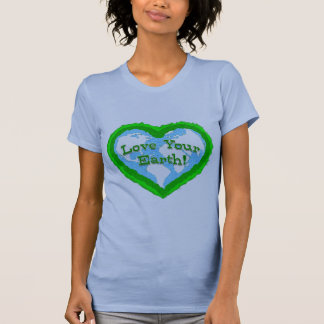 Dames houden van uw Shirt op aarde