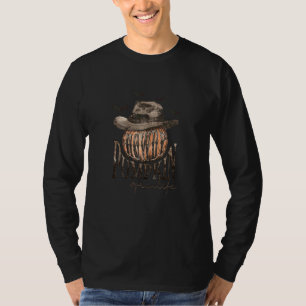 Dames Howdy Pumpkin Gran Halloween Gran T-shirt