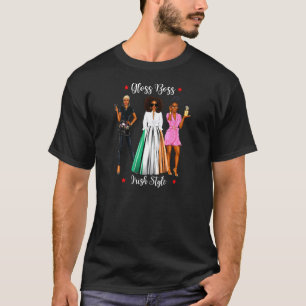 Dames Iers Kapsalon Kappers Schoonheid Irel T-shirt