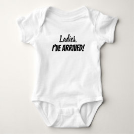 Dames, ik ben aangekomen! Baby-Shirt Romper