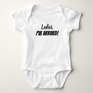 Dames, ik ben aangekomen! Baby-Shirt Romper