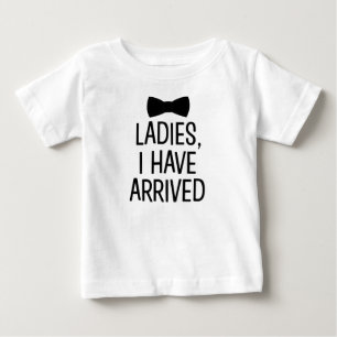 Dames Ik ben aangekomen nieuwe baby boy shirt