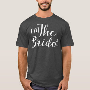 Dames Ik Ben De Bruid Huwelijk Cadeau, Bruid Naar T-shirt