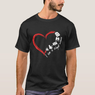 Dames Ik Ben Een Eenvoudige Vrouw Kostuum Camping T-shirt