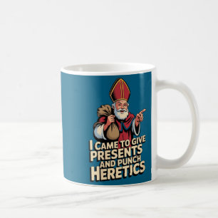 Dames Ik Kwam Om Te Geven En Slaan Ketters V-hals Koffiemok