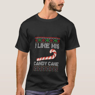 Dames Ik vind zijn kandelaar leuk Funny Couples Ug T-shirt