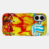 Dames in een surrealistisch landschap Case-Mate iPhone case (Achterkant (horizontaal))