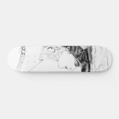 Dames in het Pet Skateboard (Horizontaal)