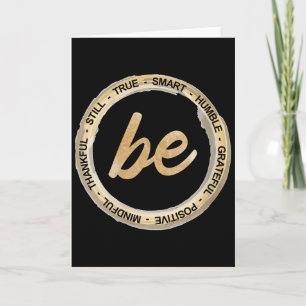 Dames Inspiratie Motto Motiverende Spreuk Wees Men Kaart