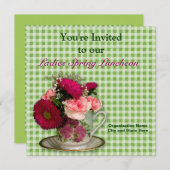 DAMES INVITATION - MULTI BUT / Dîner de printemps  (Devant / Derrière)