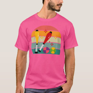Dames Jongleerballen Skittles Circus Concentratie T-shirt