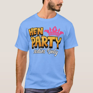 Dames Kip Nacht Kip Feest Bruid T-shirt